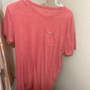 Hollister Salmon color T-shirt small